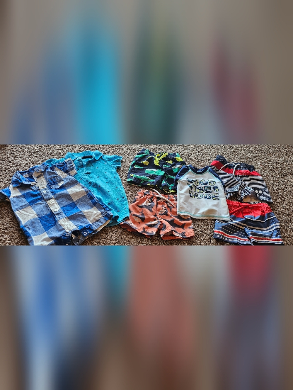 Baby Summer Clothes And Swim Sets
